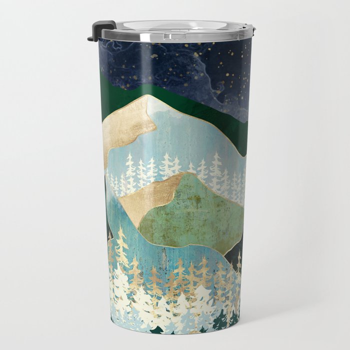 Spring Night Vista Travel Mug Gallery Image 3