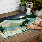 Spring Night Vista Outdoor Rug Gallery Image 2
