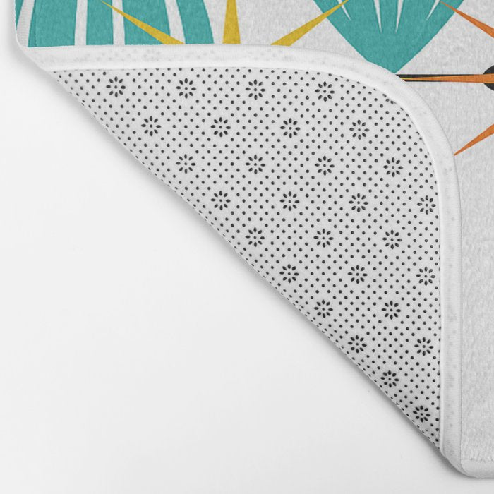 Mid-Century Modern Art 1.5 Bath Mat Gallery Image 2