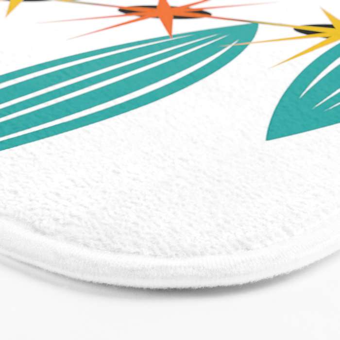 Mid-Century Modern Art 1.5 Bath Mat Gallery Image 3