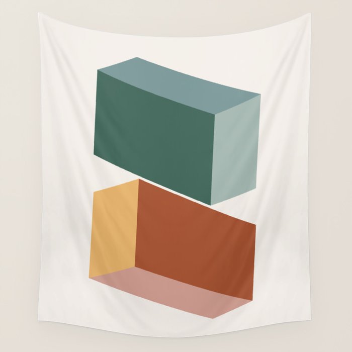 Geometric Abstraction XV Wall Tapestry Gallery Image 4
