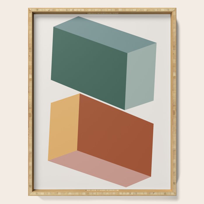 Geometric Abstraction XV Serving Tray Gallery Image 1