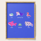 smol frens Serving Tray Gallery Image 1