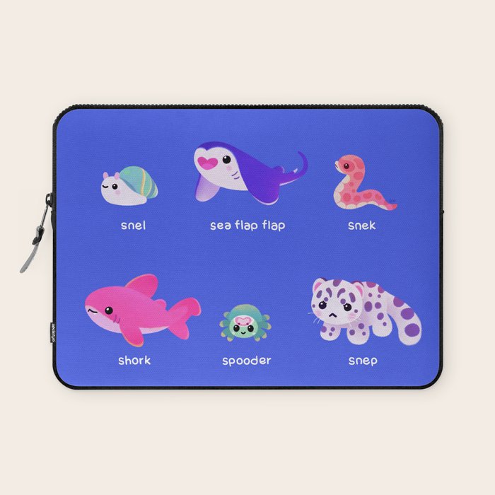 smol frens Laptop Sleeve Gallery Image 1