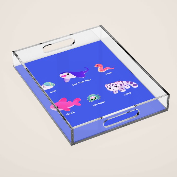 smol frens Acrylic Tray Gallery Image 1