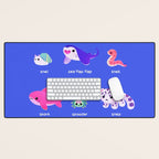 smol frens Desk Mat Gallery Image 1