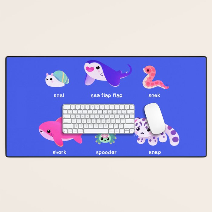 smol frens Desk Mat Gallery Image 1