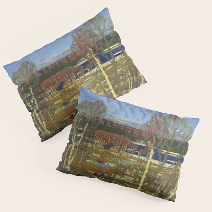Tom Thomson Larry Dickson's Cabin 1917 Canadian Landscape Artist Pillow Sham Gallery Image 3