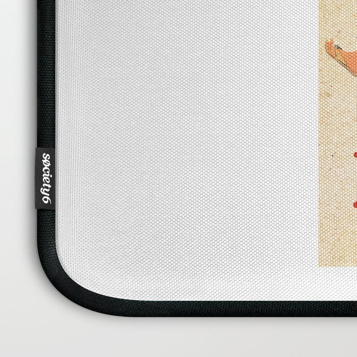 1960 Bermuda Pan American Airlines Travel Poster Laptop Sleeve Gallery Image 3