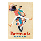 1960 Bermuda Pan American Airlines Travel Poster Coffee Mug Gallery Image 2