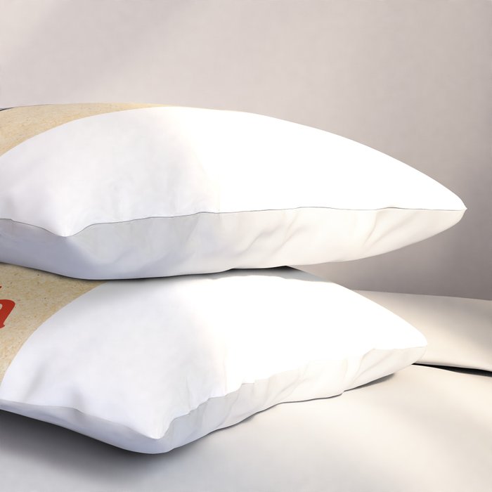 1960 Bermuda Pan American Airlines Travel Poster Pillow Sham Gallery Image 3