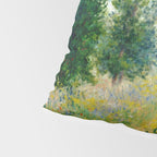Claude Monet "Poppy Field, Argenteuil" Pillow Sham Gallery Image 4