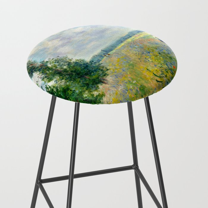 Claude Monet "Poppy Field, Argenteuil" Stool Gallery Image 2