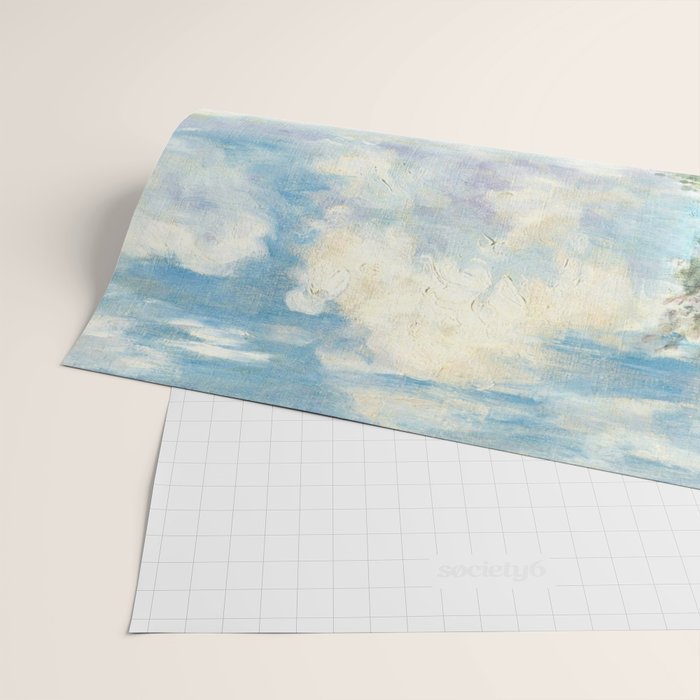Claude Monet "Poppy Field, Argenteuil" Wrapping Paper Gallery Image 2