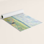 Claude Monet "Poppy Field, Argenteuil" Yoga Mat Gallery Image 2