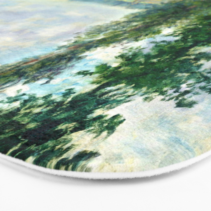 Claude Monet "Poppy Field, Argenteuil" Bath Mat Gallery Image 3