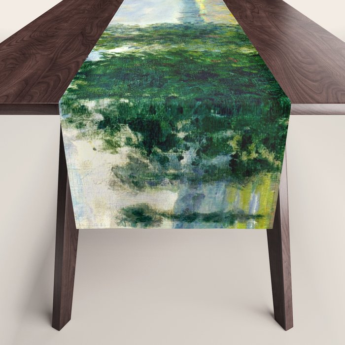 Claude Monet "Poppy Field, Argenteuil" Table Runner Gallery Image 1