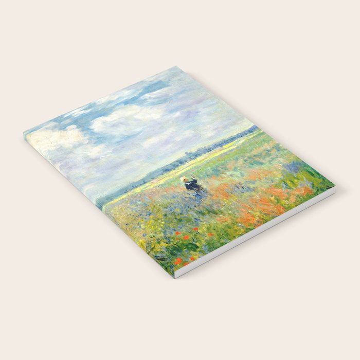 Claude Monet "Poppy Field, Argenteuil" Notebook Gallery Image 1