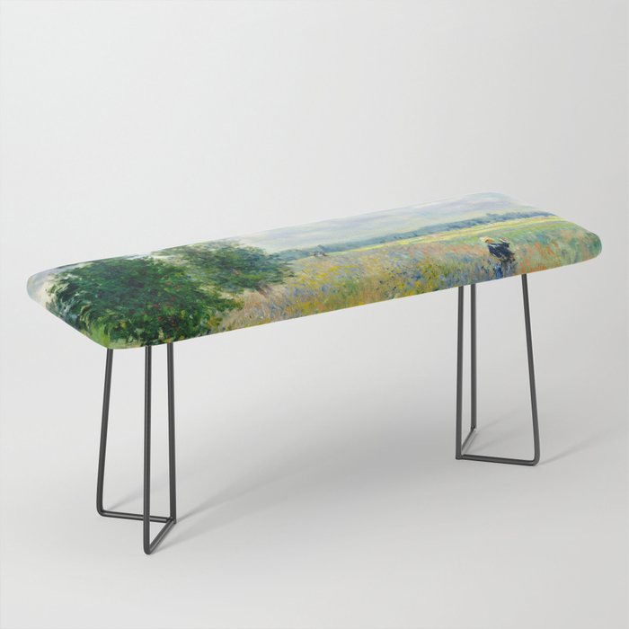 Claude Monet "Poppy Field, Argenteuil" Bench Gallery Image 1