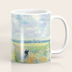 Claude Monet "Poppy Field, Argenteuil" Coffee Mug Gallery Image 1