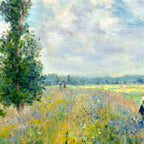 Claude Monet "Poppy Field, Argenteuil" Coffee Mug Gallery Image 2