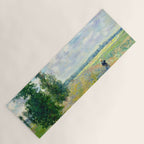 Claude Monet "Poppy Field, Argenteuil" Yoga Mat Gallery Image 1