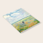 Claude Monet "Poppy Field, Argenteuil" Notebook Gallery Image 2