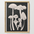 Abstract Mushrooms 7 Serving Tray Gallery Image 1