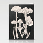Abstract Mushrooms 7 Stationery Card Gallery Image 2