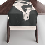 Abstract Mushrooms 7 Table Runner Gallery Image 1