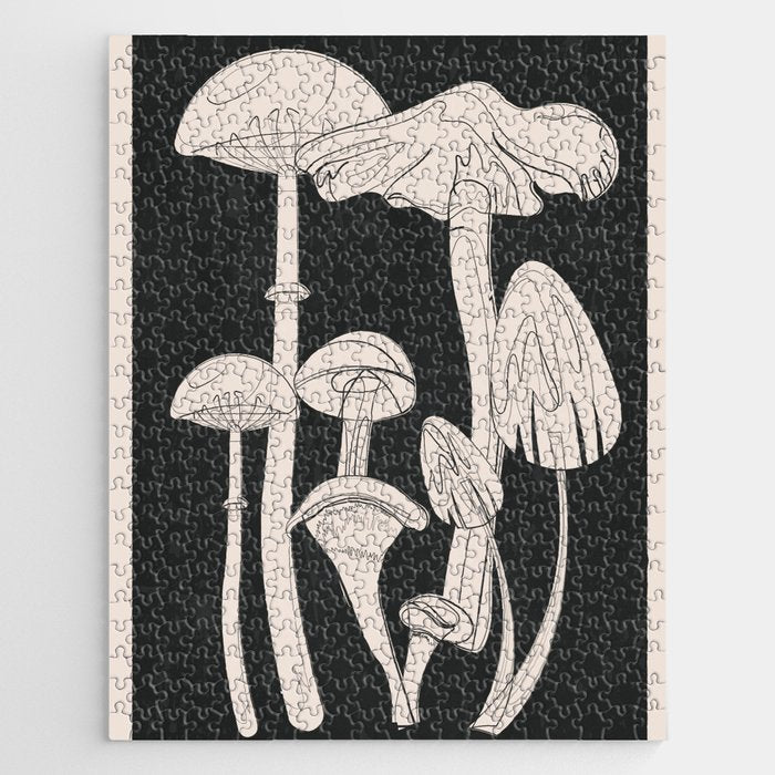 Abstract Mushrooms 7 Jigsaw Puzzle Gallery Image 1