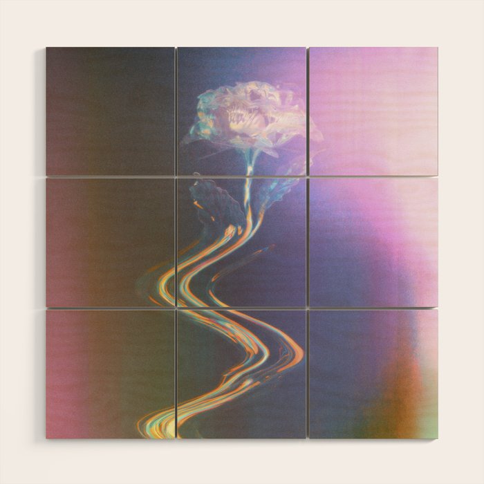 Floral Majesty Wood Wall Art Gallery Image 1