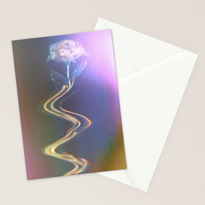 Floral Majesty Stationery Card Gallery Image 2