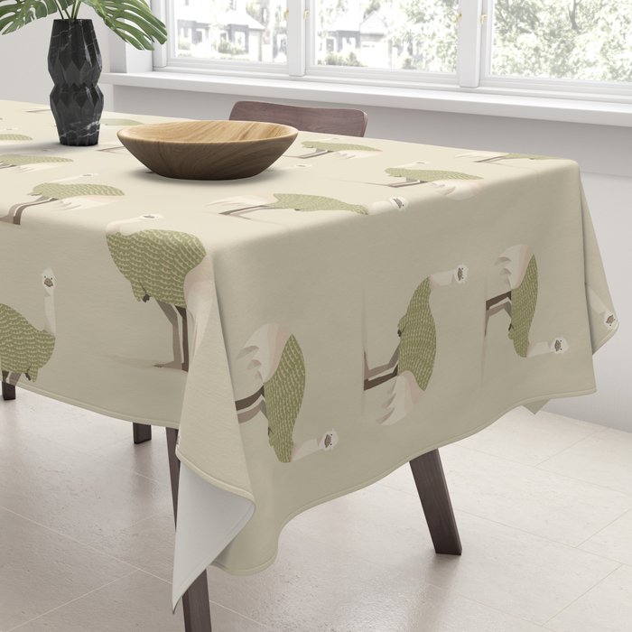 Whimsical Emu Tablecloth Gallery Image 3