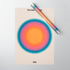 Vintage California Sun: Gradient Edition Wrapping Paper Gallery Image 1