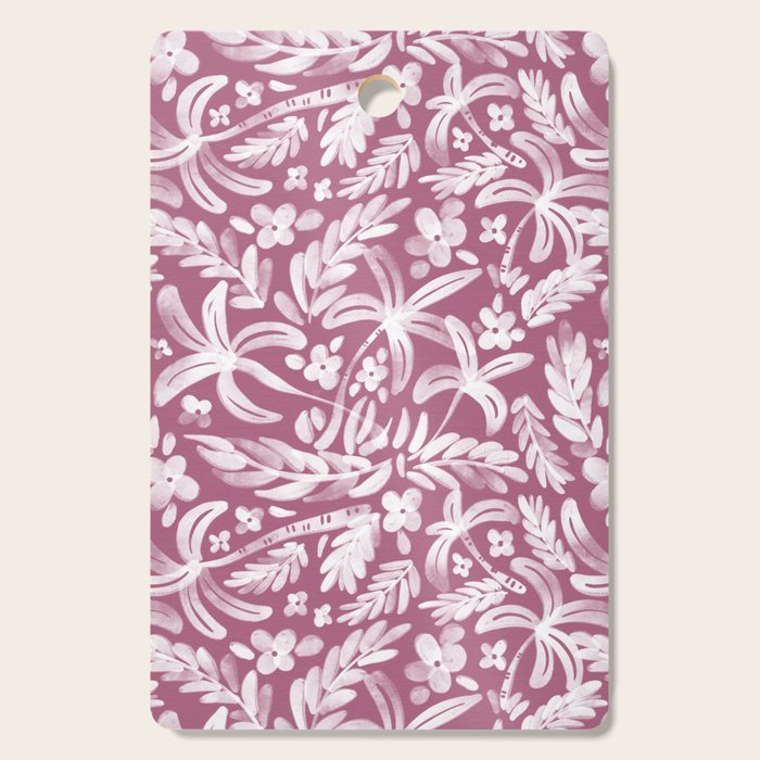 Pink Tropical Bliss Cutting Board Gallery Image 1