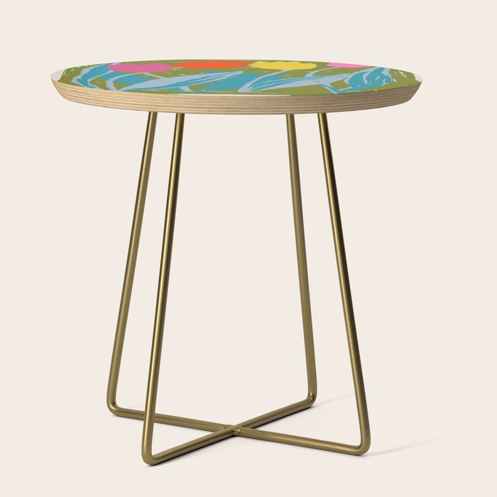 Summer Block Of Tulips Side Table Gallery Image 1
