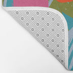 Summer Block Of Tulips Bath Mat Gallery Image 2