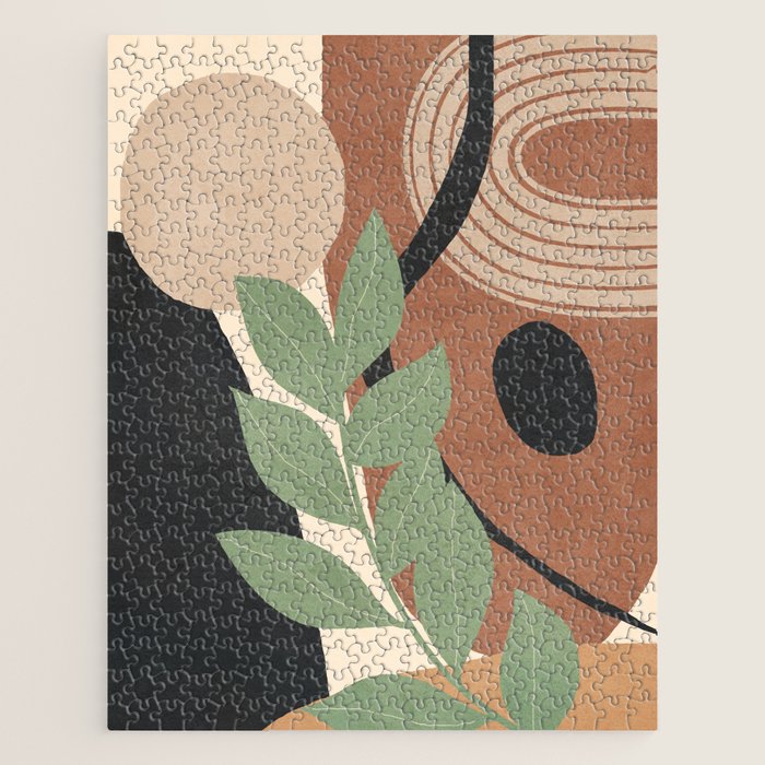 Branches in an abstract setting 01 Jigsaw Puzzle Gallery Image 1