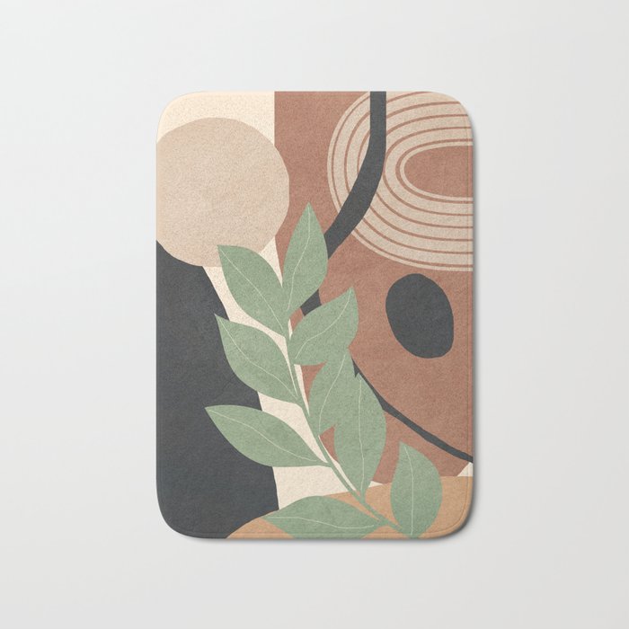 Branches in an abstract setting 01 Bath Mat Gallery Image 1