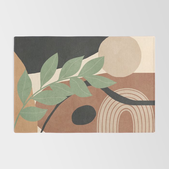 Branches in an abstract setting 01 Rug Gallery Image 2