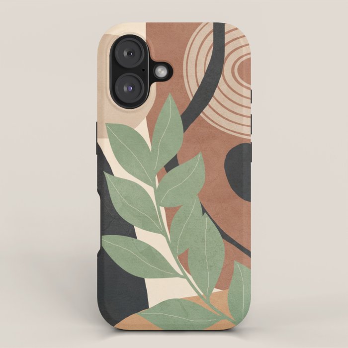 Branches in an abstract setting 01 iPhone Case Gallery Image 1
