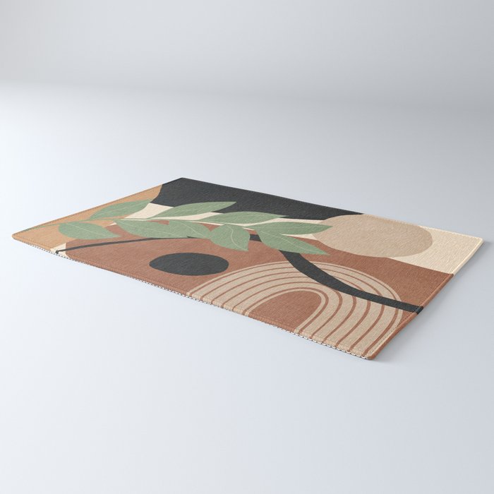 Branches in an abstract setting 01 Rug Gallery Image 3