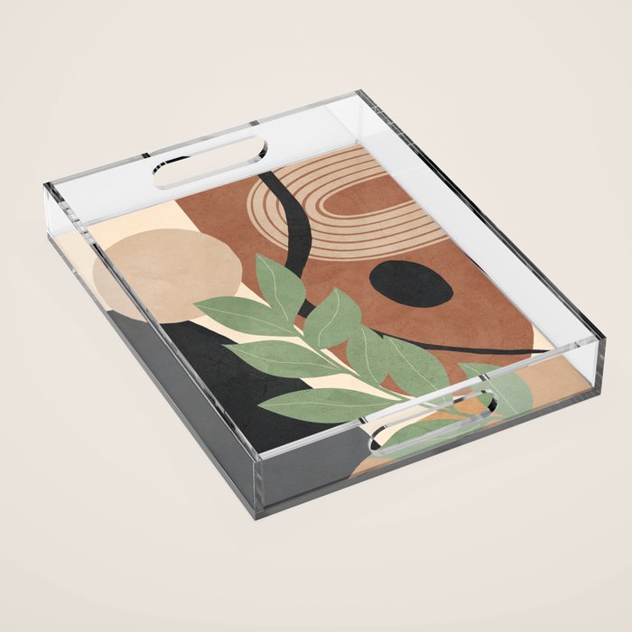 Branches in an abstract setting 01 Acrylic Tray Gallery Image 1