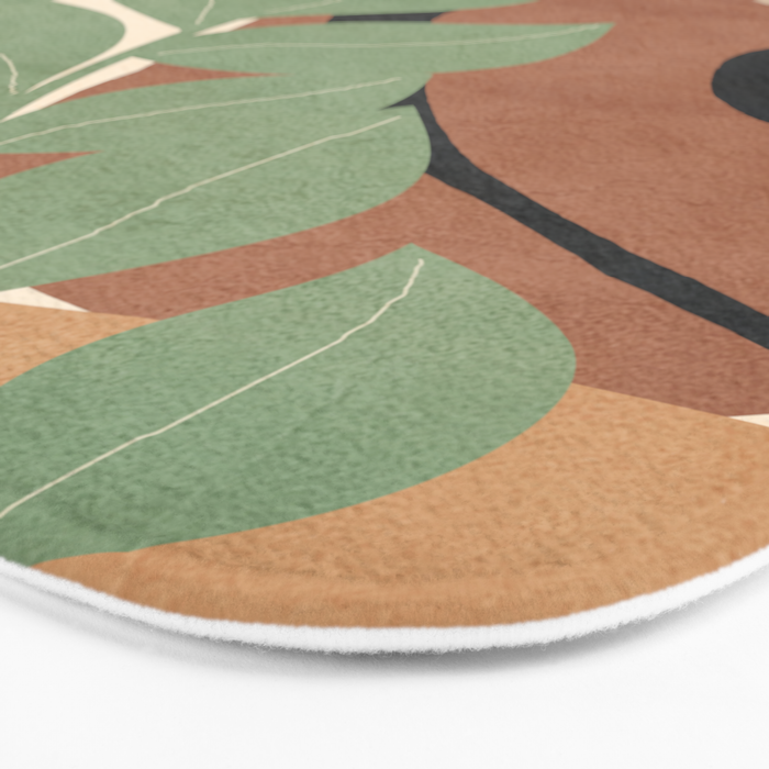 Branches in an abstract setting 01 Bath Mat Gallery Image 3