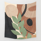 Branches in an abstract setting 01 Wall Tapestry Gallery Image 4