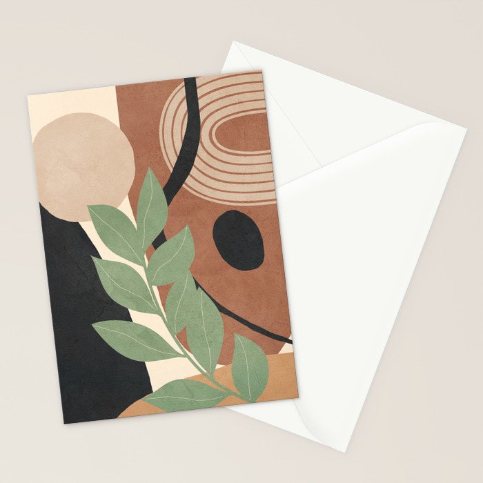 Branches in an abstract setting 01 Stationery Card Gallery Image 2