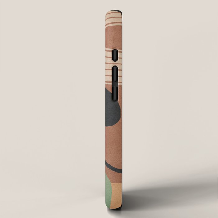 Branches in an abstract setting 01 iPhone Case Gallery Image 2