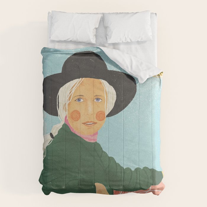 Portrait of a Woman Comforter Gallery Image 6