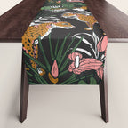 Leopards at night Table Runner Gallery Image 1